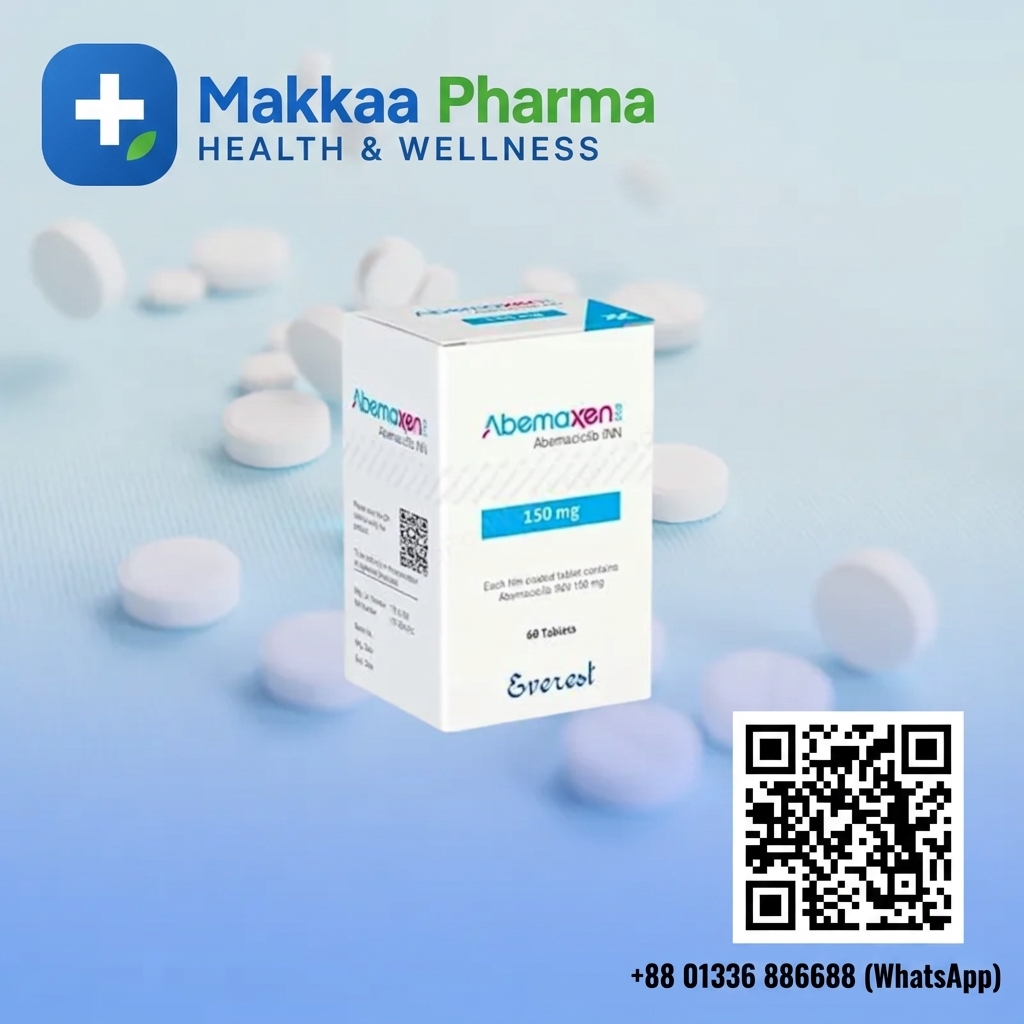 Abemaxen 150 mg (Abemaciclib INN) Tablets from Makkaa Pharma